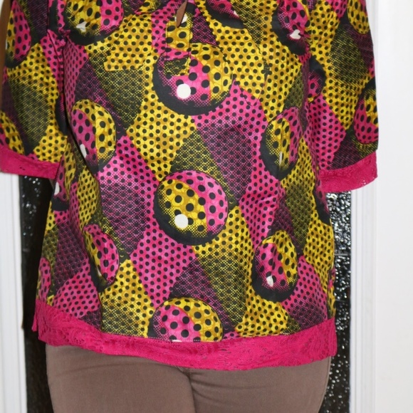 Ankara Blouse - Picture 5 of 5
